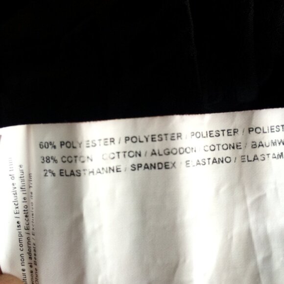 Joseph Ribkoff Womens Black Pants Sz 10 x 30 Floral Damask Pattern Ankle Slim - Picture 6 of 6